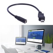 Yammee SB Charging Cable for Tablets, Phones, Cameras 3.5x1.35mm Female to Mini USB