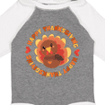 thumbnail image 4 of Inktastic Happy Thanksgiving with Cute Turkey Boys or Girls Long Sleeve Baby Bodysuit, 4 of 5