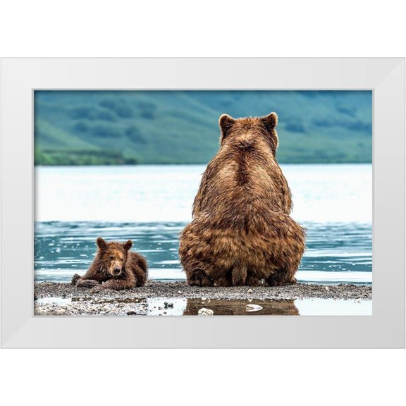 Damico, Giuseppe 14x11 White Modern Wood Framed Museum Art Print Titled - Opposites