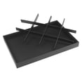 thumbnail image 4 of Unique Bargains Jewelry Organizer Trays with Removable Dividers for Drawers Storage Black-12 Grid Tray, 4 of 7