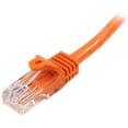 thumbnail image 2 of StarTech.com 0.5m Orange Cat5e Patch Cable with Snagless RJ45 Connectors, Short Ethernet Cable, 0.5 m Cat 5e UTP Cable, 2 of 2