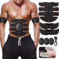 thumbnail image 1 of 12Pad EMS Abdominal Muscle Toning Trainer ABS Stimulator Toner Fitness Exerciser, 1 of 11