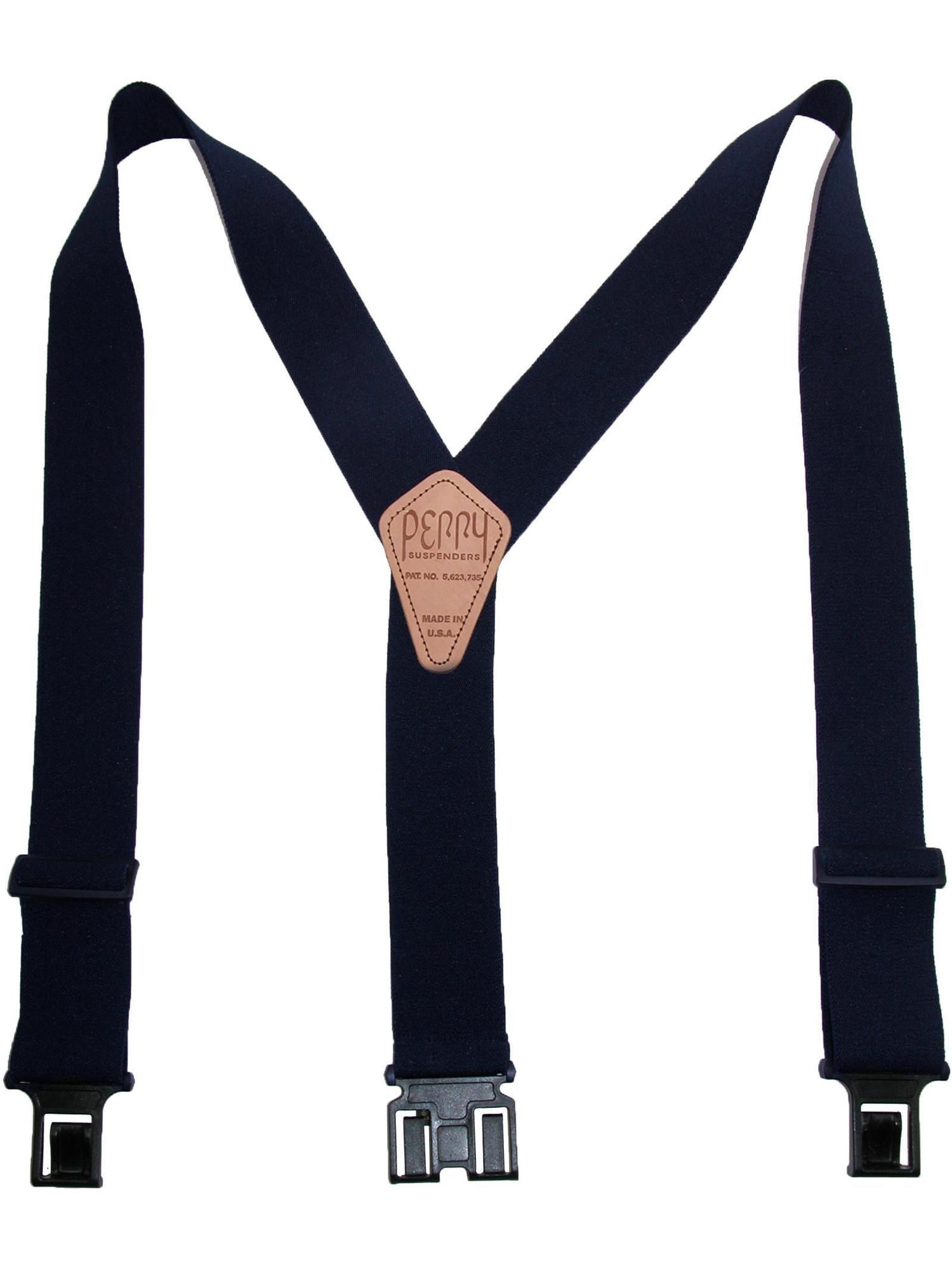Suspenders 2"x48" FULLY Elastic Dark Denim NEW 