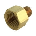 thumbnail image 2 of JMF Company 1/2 in. FPT 1/2 in. D MPT Brass Coupling, 2 of 2