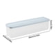 thumbnail image 2 of Caja de Almacenamiento Rectangular de Plástico para Refrigerador, Caja para Conservar Alimentos con Tapa, para Cocina, Varios Cereales, Alimentos, Fideos Colgantes, Caja Sellada., 2 of 2