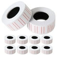 thumbnail image 1 of 10 Rolls Label Stickers For Pricing White Adhesive Labels Pricing Labels Sticky Pricing Marker Sticker For Retail Store, 1 of 9