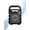 black, variant on Outdoor Portable High Power Bluetooth Speaker Wireless Sound Column Subwoofer Music Center 3D Stereo Loudspeaker Dazzling Crack