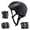 Black, variant on Buquapse Kids Bike Helmet Set, Skateboard Knee Pads, Boy Girl Child Cycling Helmet with Knee Pads Elbow Pads Wrist Guards Youth Skateboard Helmet for Kids 3-12