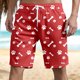 thumbnail image 4 of WILLBEST Pantalones Cortos Casuales 2 En 1 para Hombre, Pantalones Cortos de Verano para Correr con Bolsillos, Pantalones Cortos Deportivos, Pantalones de Fitness para Correr., 4 of 8