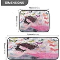 thumbnail image 3 of GZHJMY Kitchen Rugs 2 Piece Waterproof Non Slip Kitchen Mat Fairy Letters Kitchen Rug Set for Sink Office Kitchen Cafe, 19.7"x47.2"+19.7"x27.6" Carpet Runner, 3 of 7