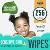 Free And Clear Baby Wipes, Refill, Unscented, White, 256/pack | Bundle of 5 Packs