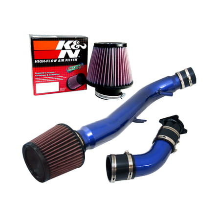 K&N Air Filter + CPT Cold Air Intake (Blue) - 03- 06 Infiniti G35 3.5L V6 4dr Sedan automatic transmission