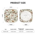 thumbnail image 6 of Uemuo Mushroom Garnish Pattern Waterproof Square Couch Cushion Covers, Magic Sofa Covers Washable, Stretch Sofa Seat Cushion Slipcovers, 6 of 9