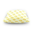 thumbnail image 3 of EREHome Housse de Coussin Chrysanthème Jaune Vintage 20x20 Pouces, 3 of 4