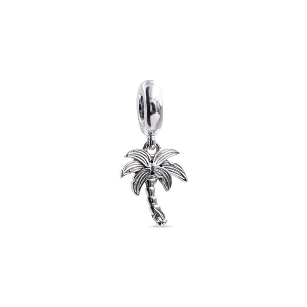 Pandora Palm Tree & Coconuts Dangle Charm