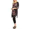 thumbnail image 4 of White Mark Women's Marlene Tunic Top, 4 of 4