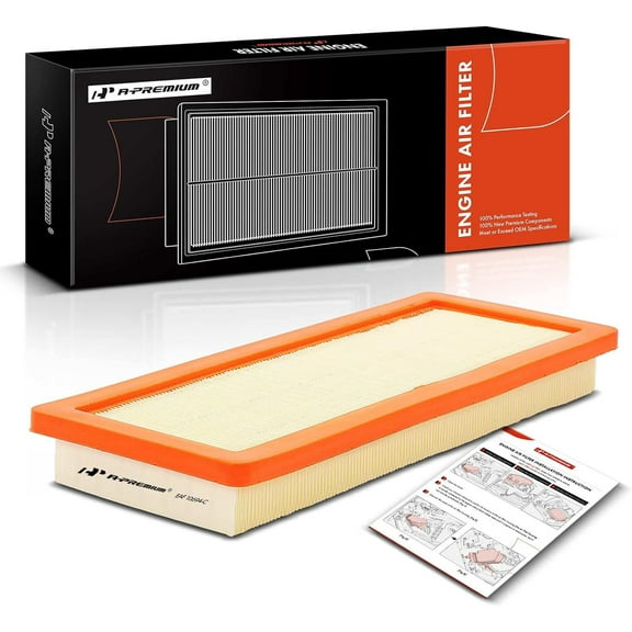 A-Premium Engine Air Filter Compatible with BMW E89 R56 Z4 & Mini Cooper, Cooper Countryman, 2011-2016, 1.6L 3.0L, Replace# 13717568728