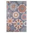 thumbnail image 2 of Momeni Floral Geometric & Abstract Traditional Area Rugs, Blue 5'x7'6", 2 of 6