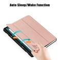 thumbnail image 4 of SaniMore for Amazon Fire Max 11 Tablet Case 11 inch Case, with Tri-Fold Kickstand Auto Sleep/Wake Folio Slim PU Leather & Rugged PC Smart Shockproof Cover for Amazon Fire Max 11 2023, Rosegold, 4 of 11