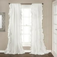 thumbnail image 1 of Lush Decor Reyna - Juego de Cortinas para Ventana, Color Blanco, Blanco, 108" L Panel Pair, 1, 1 of 15