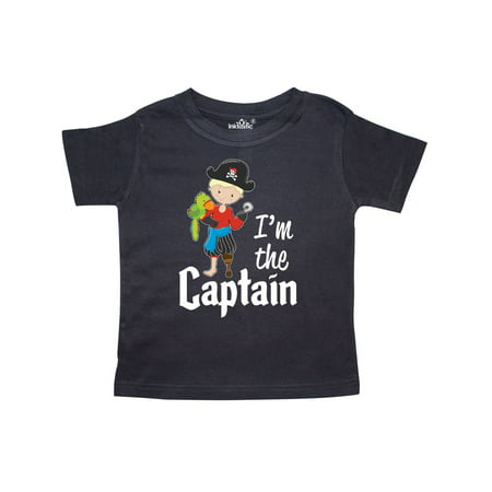 I'm the Captain- pirate boy Toddler T-Shirt