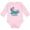 AD-Pink, variant on Inktastic Relaxolotl- Cute Axolotl on Summer Vacation Boys or Girls Long Sleeve Baby Bodysuit