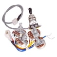 thumbnail image 1 of 2x de cableado de circuito de guitarra Control de A500K B500K Interruptor de para Sunnimix  Kit de cableado de circuito completo, 1 of 4