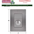 thumbnail image 3 of Atenuador de Pared con Placa Inoxium1DSilver 1Pza Dimmer 127VCA 60Hz Plateado Acero Inoxidable/PC., 3 of 3