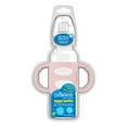 thumbnail image 4 of Dr. Brown's Milestones Narrow Sippy Bottle with 100% Silicone Handles and Soft Sippy Spout, 8oz/250mL, 6m+, BPA Free, Light Pink, 1 Pack, 4 of 15