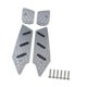 thumbnail image 4 of Almohadilla de placa para estriberas de motocicleta de aluminio izquierda y derecha para BMW C400x 2018-2025 Simple Gris, 4 of 9