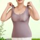 thumbnail image 5 of Ropa interior térmica para mujer, sujetador sin espalda de encaje de color cálido de invierno con almohadillas extraíbles, ropa interior integrada con forro polar, capa base, ropa interior cálida, suj, 5 of 9