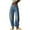Blue, variant on Kagetolytai Jeans for Women Women's Pants Women Baggy Mid Waist Jeans Wide Leg Loose Boyfriend Denim Pants Straight Leg Cropped Barrel Jeans Blue 2XL