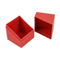 thumbnail image 4 of Caja de cartas coleccionables premium, resistente, para exhibir y coleccionar, con capacidad para 100 álbumes. Rojo, 4 of 9