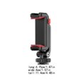 thumbnail image 2 of Support de Téléphone Portable en Plastique Double Cold Shoe Professionnel Réglable 1/4 Pouce Trou Support, 2 of 8