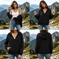 thumbnail image 4 of GUACER Women's Zip-Up Hooded Windbreaker with Pockets, Lightweight Outdoor Hiking Waterproof Jackets, 4 of 9