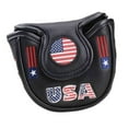 thumbnail image 3 of Mazo De Golf Putter Head Cover Protección Resistente Al Agua Golf Club Headcover Negro, 3 of 8