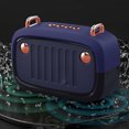 thumbnail image 4 of Speaker Bluetooth 5.0 Wireless Music Player Portable Stereo Loudspeaker Box Mini Bass Speaker, Blue Workhe, 4 of 9