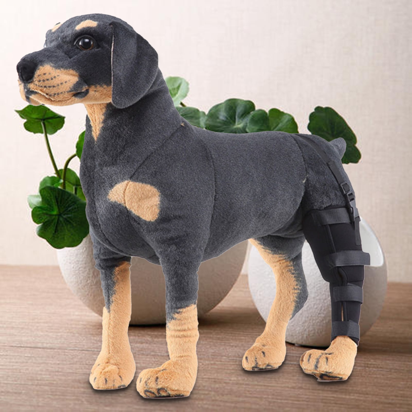 jiaroswwei 1Pc Pet Dog Rear Legs Brace Knee Joint Support Wraps Wounds Injury Protector