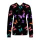 thumbnail image 4 of Puntoco Mujer Moda Causul Con Capucha Impreso Manga Larga Sudadera Chaqueta Blusa Abrigo Puntoco Puntoco-6307, 4 of 5