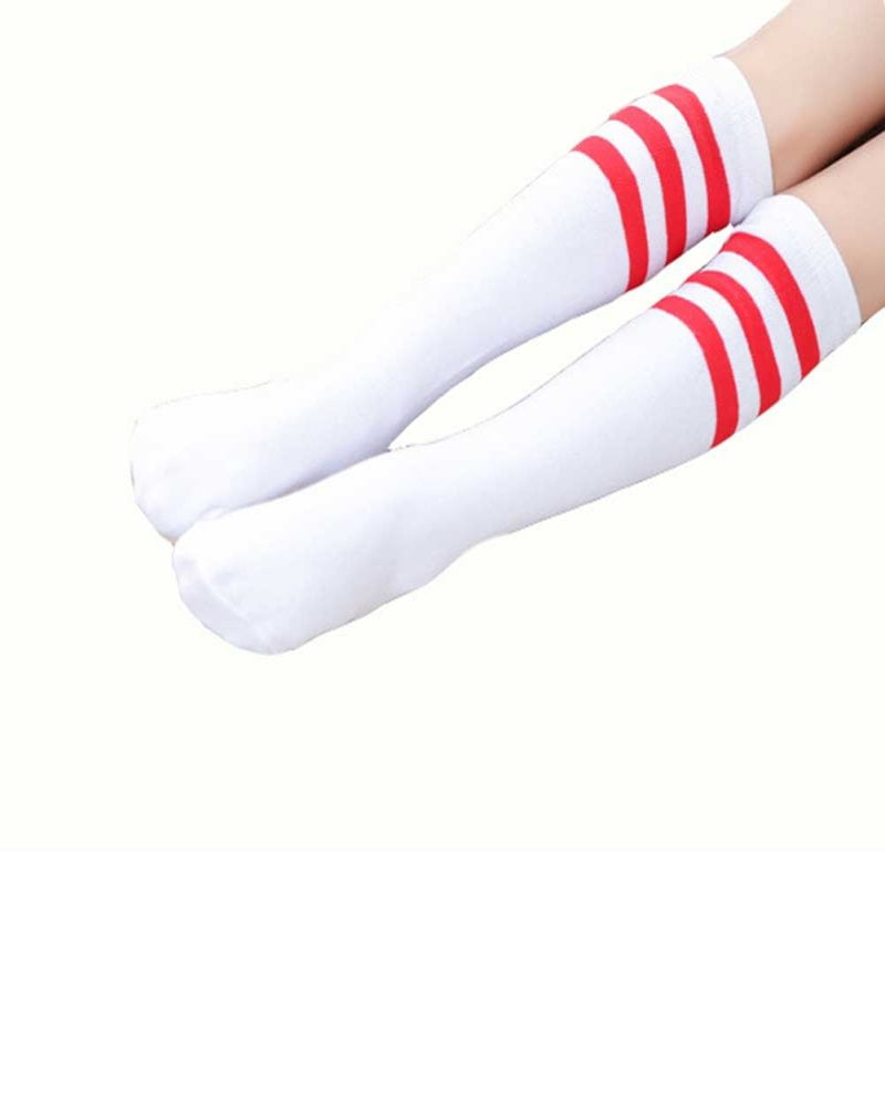 Baby Cute Cartoon Striped Design Socks Cotton Warm Thick Anti-slip Socks SW 