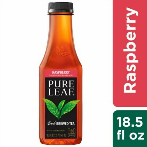 2X - Pure Leaf Raspberry Black Iced Tea Bottle 18.5 fl oz