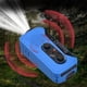 thumbnail image 5 of Wind Up Radio solar Radio solar de emergencia Radio con manivela con batería recargable Alarma SOS A Tomshoo  Azul, 5 of 7