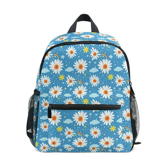 ALAZA Daisies and Rainbows School Backpack Small Bookbag Mini Bags