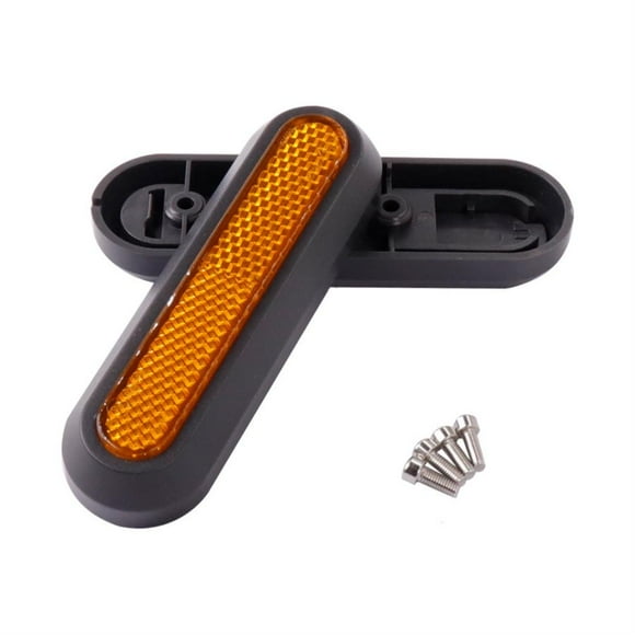 Scooter Accessories Reflective Rear Wheel Covers Rear Wheel Side Decorative Cover Reflective Rear Wheel Covers Compatible For Mi Pro 2 M365 1S Electric Scooter Accessories With