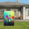thumbnail image 3 of Amhnf Colorful Umbrella Garden Flag For Home Outdoor Garden Yard Decor 12x18 inch, 3 of 5