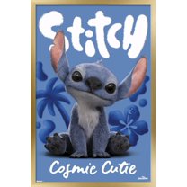Disney Lilo & Stitch (2025) - Cosmic Cutie Wall Poster, 22.375" x 34" Framed