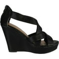 thumbnail image 2 of Top Moda ELLA-18 Women's Gladiator Wedge Heel Sandals, 2 of 4