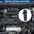 thumbnail image 2 of Car MAF Sensor Mass Air Flow Sensor Meter for Mercedes Benz W140 W202 1 Pcs, 2 of 6