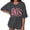 Grey, variant on Shirt for Women Print Short Sleeve Crewneck T-Shirts Casual Summer Shirts Tops