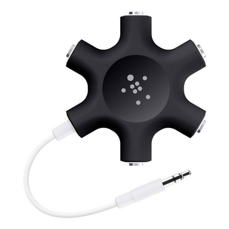 Black Box Video / Audio Splitter - Belkin RockStar Headphone Mini-phone Splitter Audio Cable